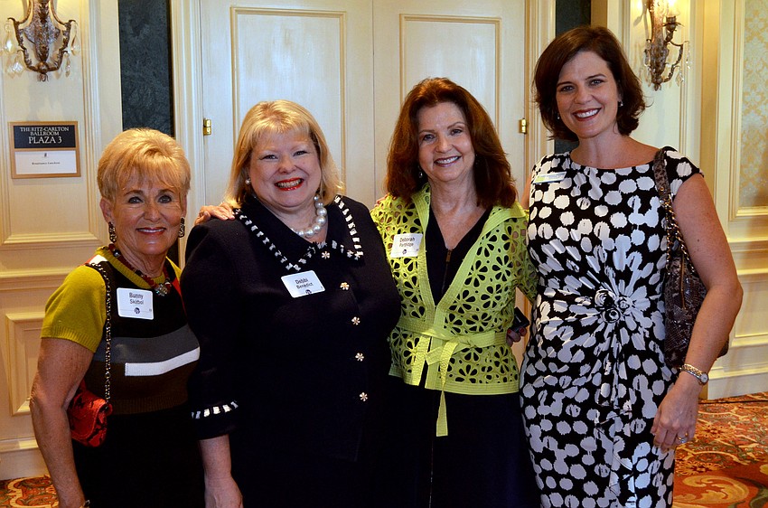 Bunny Skirboll, Debbie Benedict, Debbie Partridge and Kameron Hodges