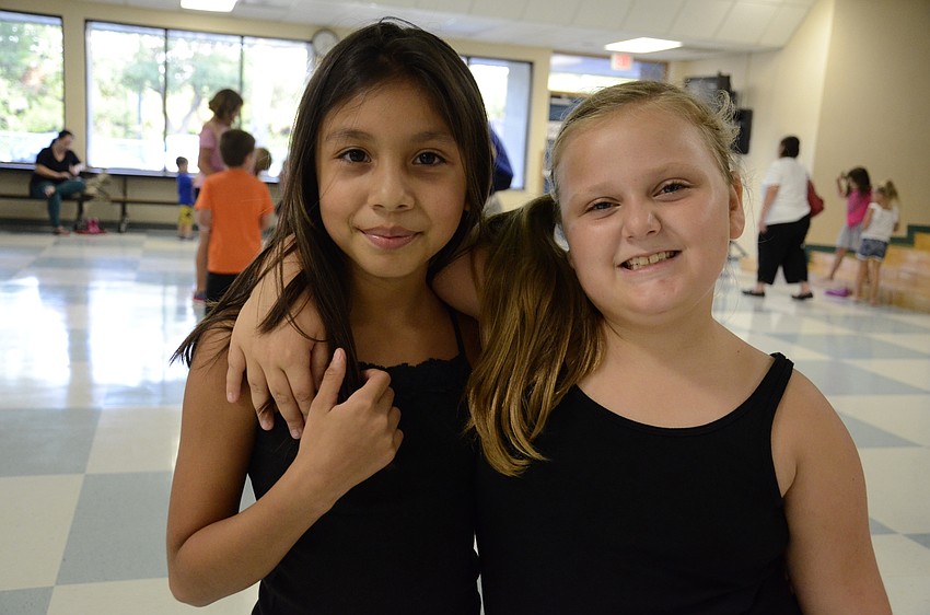 Destiny Rodriguez and her best friend, Melinda Woodruff.