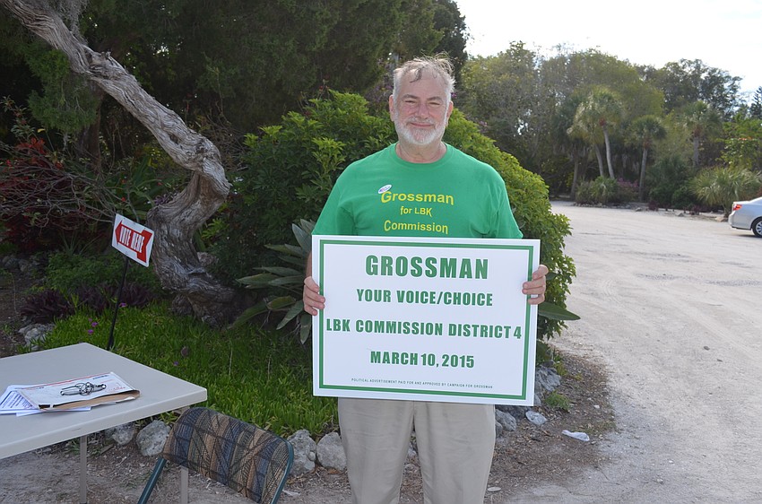 Candidate Larry Grossman