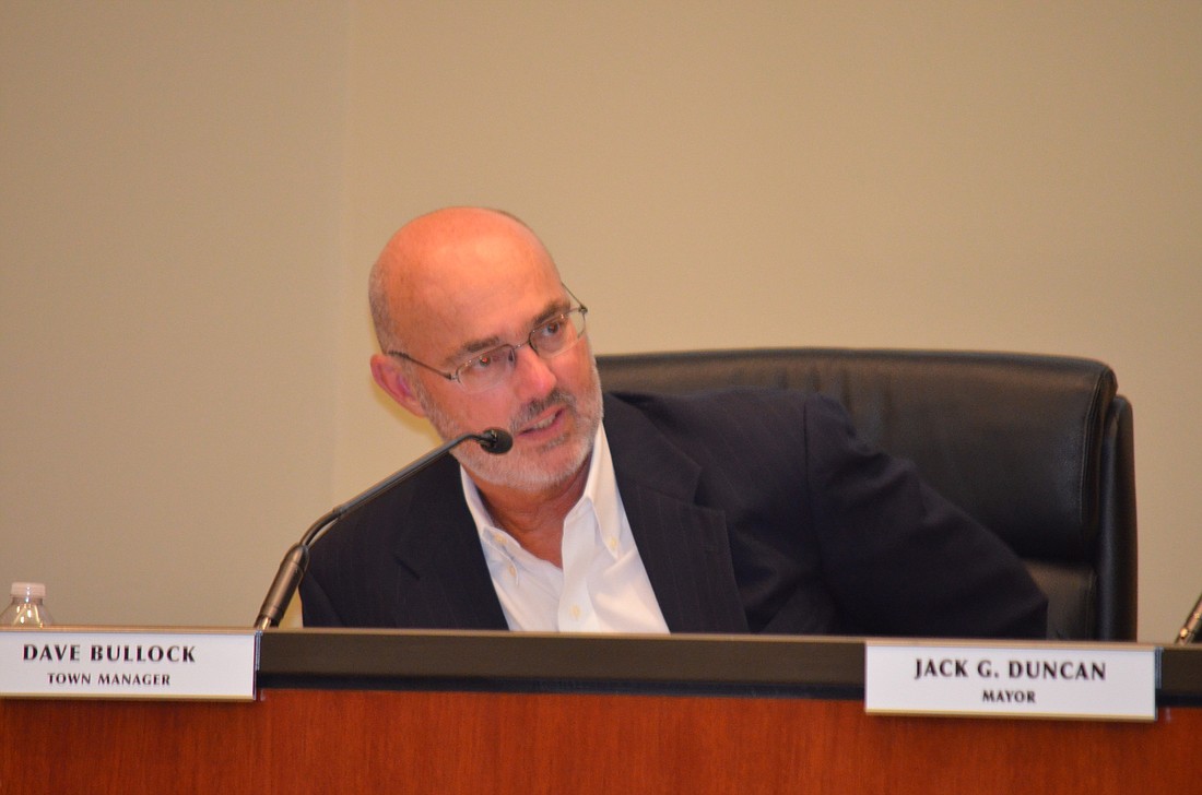 The Longboat Key Town Commission approved Town Manager Dave Bullock's 2015-16 fiscal year budget on first reading Sept. 9.