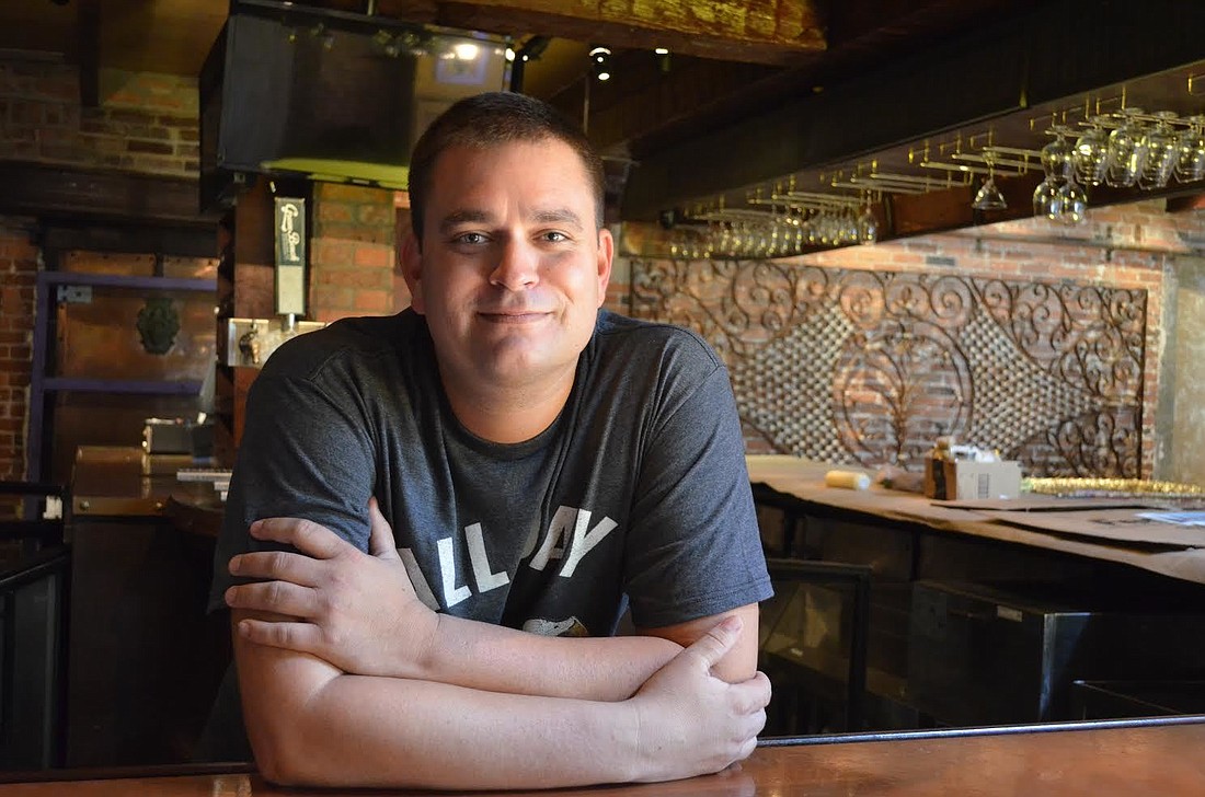 Matt Dively plans to incorporate flavors of his cruet restaurant, Blue Que Island Grill, into his new eatery in the Rosemary District.