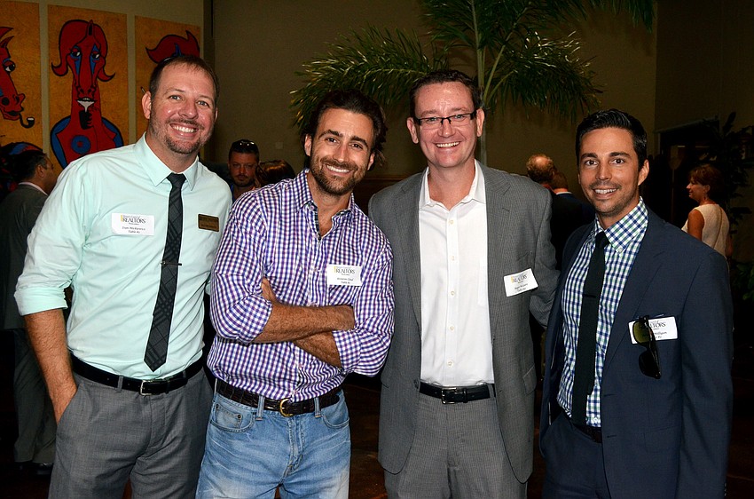 Dan Mickiewicz, Brenton Cloud, Roger McGuire and Robert Milligan