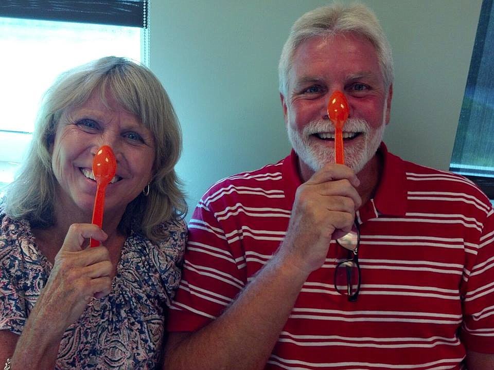 Wearing an orange spoon is becoming a trend this month in East County.