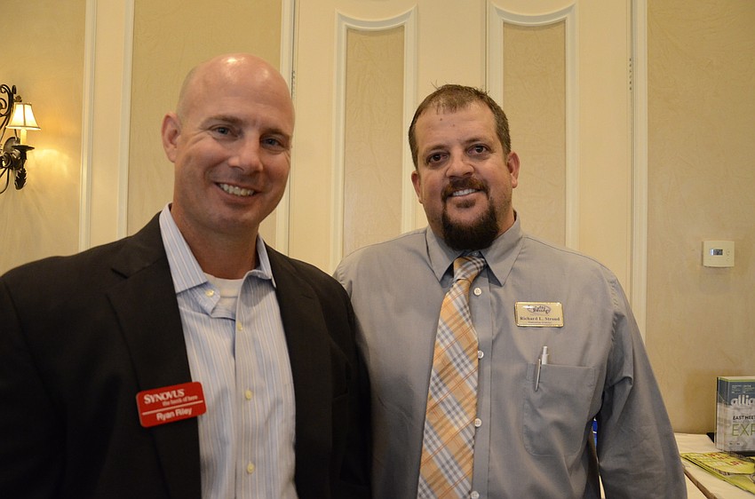 Ryan Riley, Synovus Bank, and Richard Stroud, Everyday Blessings