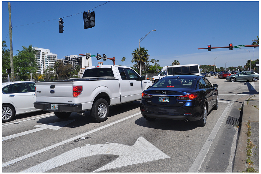 FDOT was pleased with the results of the right turn lane at Fruitville Road during a trial period this spring.