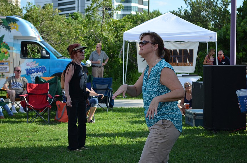 Fans dance to the tune 