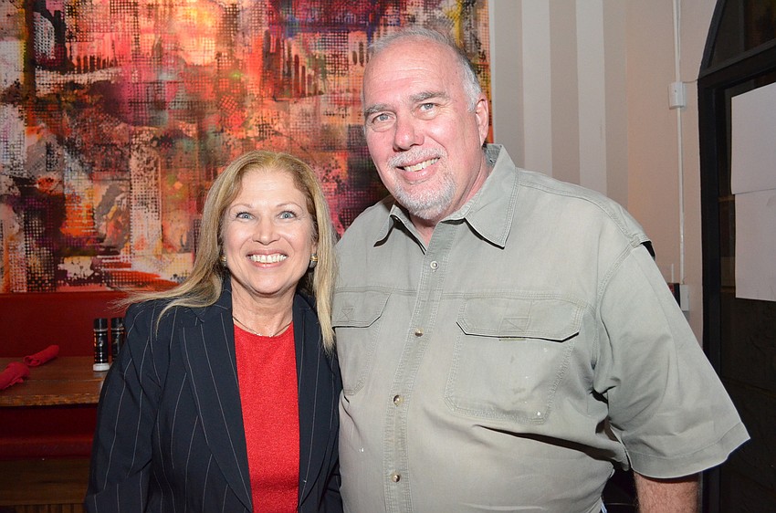 Liz Alpert and Ernie Cave.