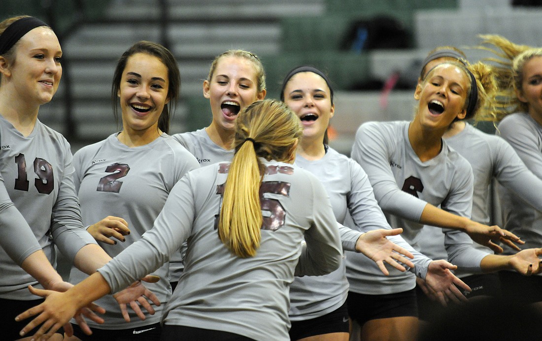 The Riverview High volleyball team is now 10-1 on the season.