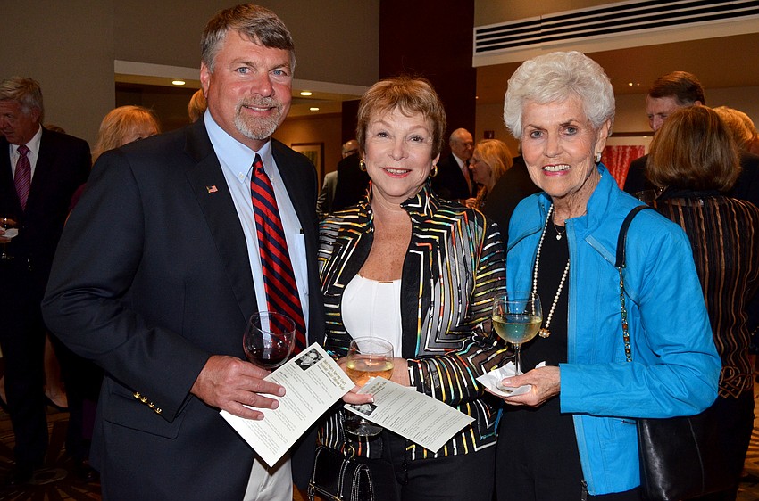 Jim Johnson, Bonnie Platten and Carol Pregont