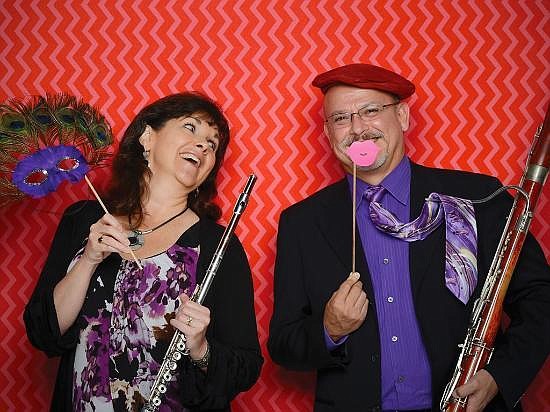 Betsy Hudson Traba, flute and Fernando Traba, bassoon