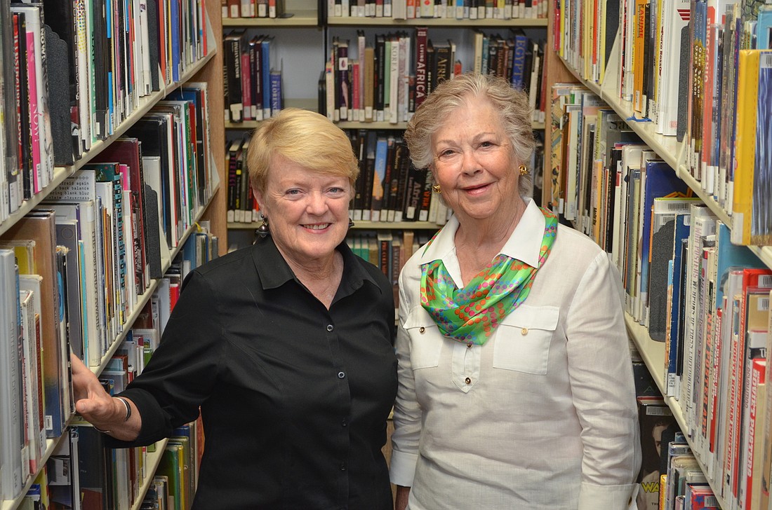Carolyn Johnson and Isabel Norton have been friends and friends of Ringling College for more than 40 years. They're most recent challenge: raising $16 million for a new college library.