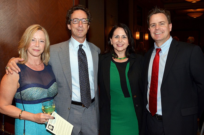 Rebekah Parker and Mitchell Epstein with Jennifer and Paul Grondahl