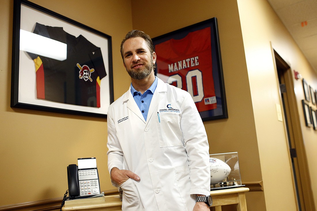 Dr. Daniel Lamar of Coastal Orthopedics is the team physician for the U.S. Men's Soccer National Team.