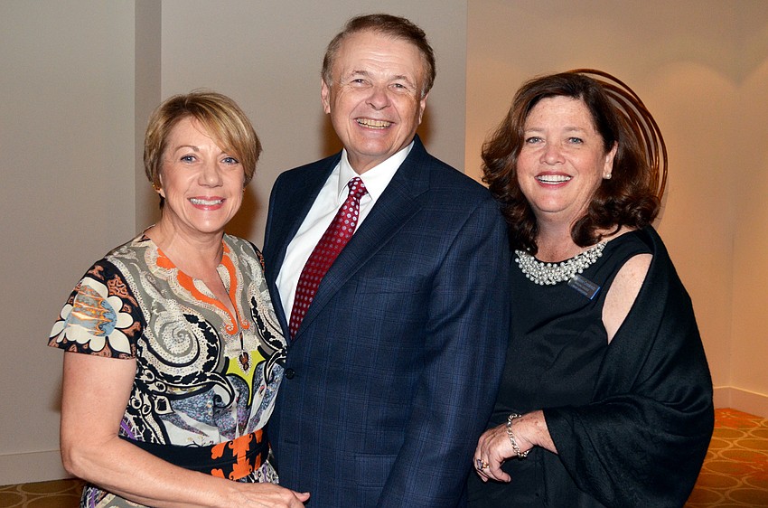 Pat and Dr. Larry Thompson with Stephanie Grosskreutz