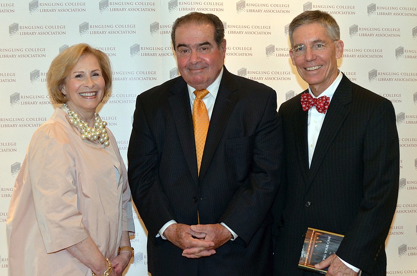 Lisa Walsh, featured speaker Supreme Court of the United States Associate Justice Antonin Scalia and Matt Walsh