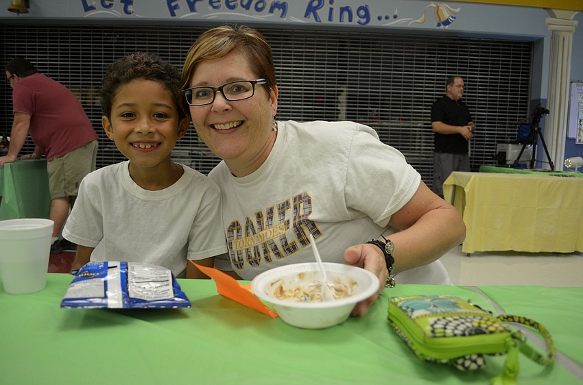 Sam and Liz Ranck enjoy a night out together.