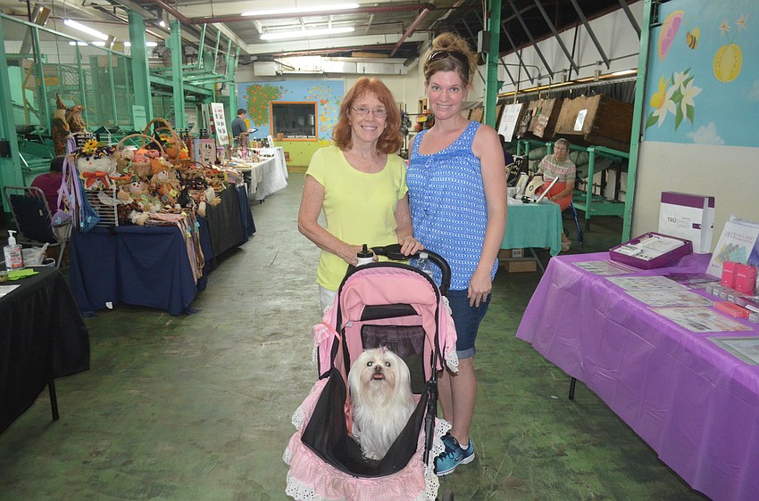 Kathy and Shawna Trost with Chloe