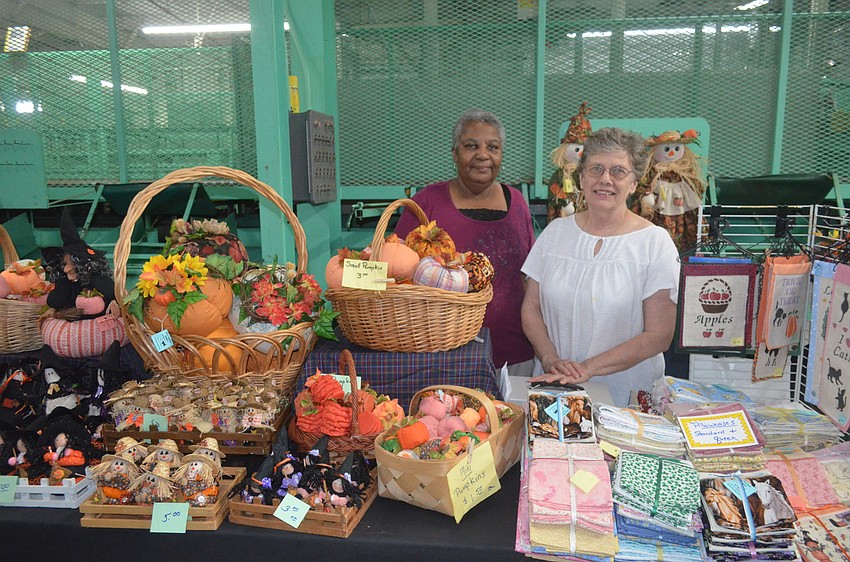 Lavirda Douglas and Sharron Leighton, of Quilt Boutique