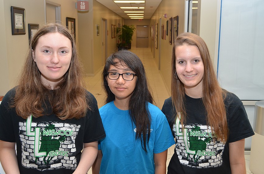 Brittny Downing, Jamie Tarriela and Sarah O'Neil