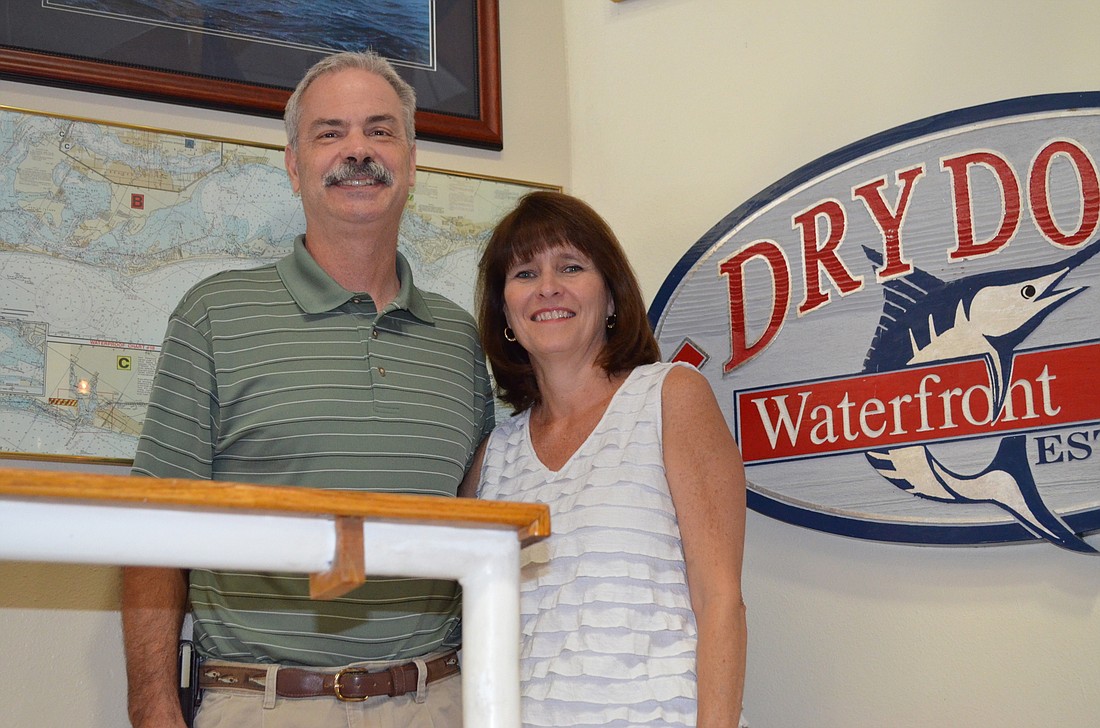 Eric and Cindy Hammersand sold the Dry Dock Waterfront Grill Wednesday for an undisclosed price.