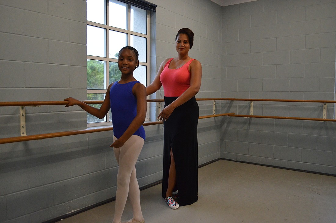 Nevaeh McCarthy is pursuing dance through the same Sarasota Ballet program her mother, Carla Burrell, attended nearly 20 years ago.