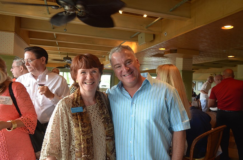 Nancy Taussig, of Barefoot Weddings, and Allan Zuckerman, of Sarasotaweddingevents.com