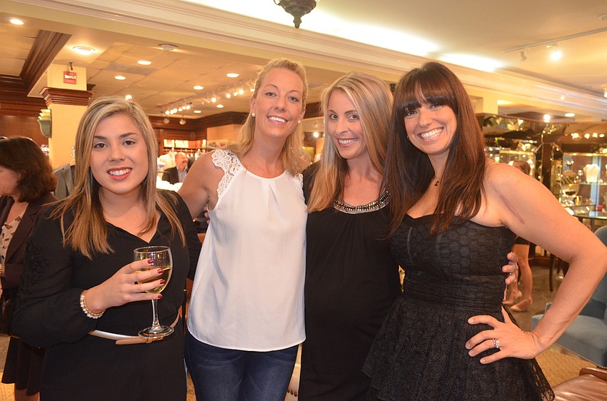 Maddie Crotts, Erin Hart, Ashley Gruters and Betsy Wild