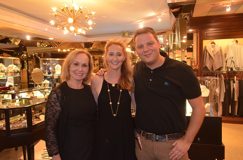 Joan Danick, Nicci Phillips and Hrvoje Horvat