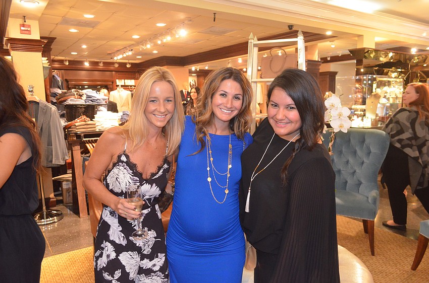 Ashley Markley, Melanie Fischer and Kelsey Alholm