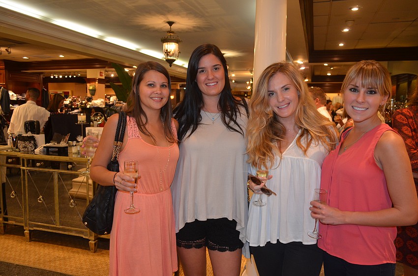 Britney Guertin, Rachel Rich, Valentina Venderskaya and Mandy Pontius