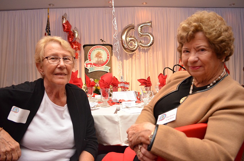 Joyce Dolan and Barbara Carlton