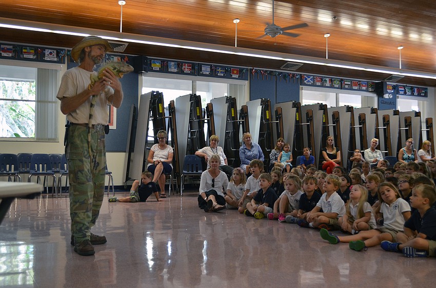 ODA students had a treat Friday afternoon with a presentation from Matthews Wildlife Rescue Inc.