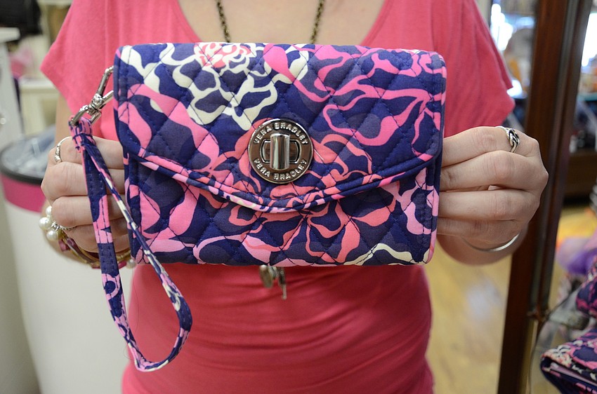 Vera Bradley produced a special pattern for breast cancer awareness.