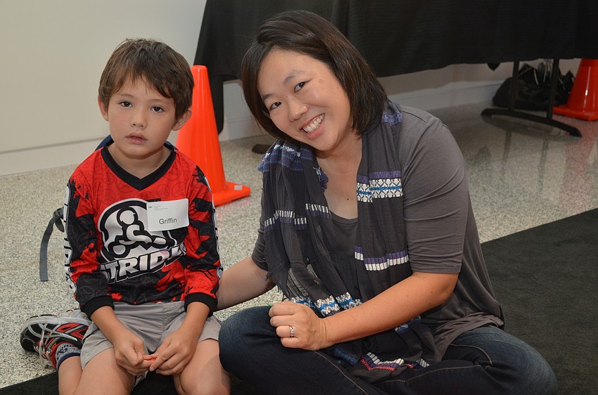 Griffin Roberts and Lisl Liang