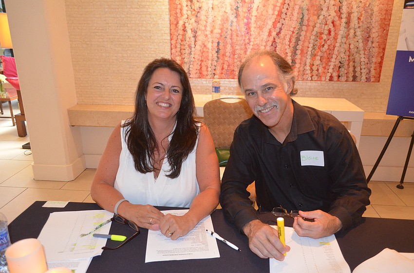 Payton Foundation volunteers Barbara and Blaine Broadbridge