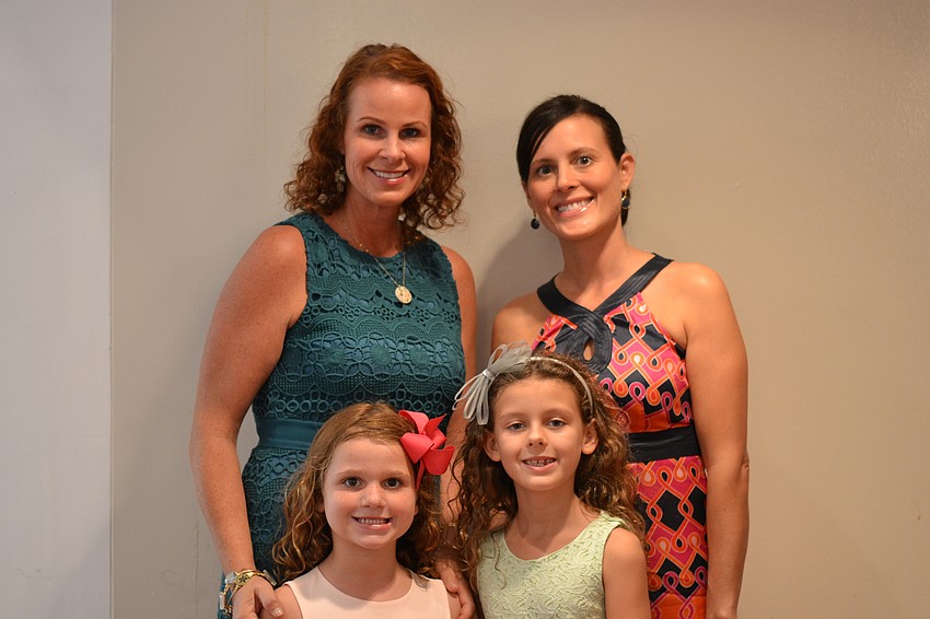 Monica Barth, Anabella Recantesi, Shana and Emma Zamikoff