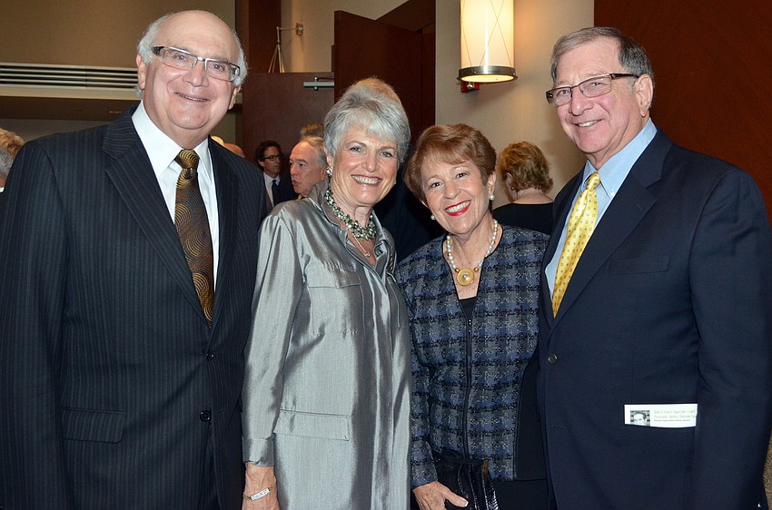 David and Edie Chaifetz with Bobbi and Don Bernstein