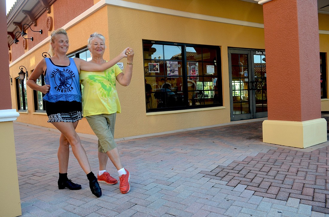 Vicky Cawte and her mother, Deirdre, will co-host weekly Irish dancing classes at San Marco Plaza.