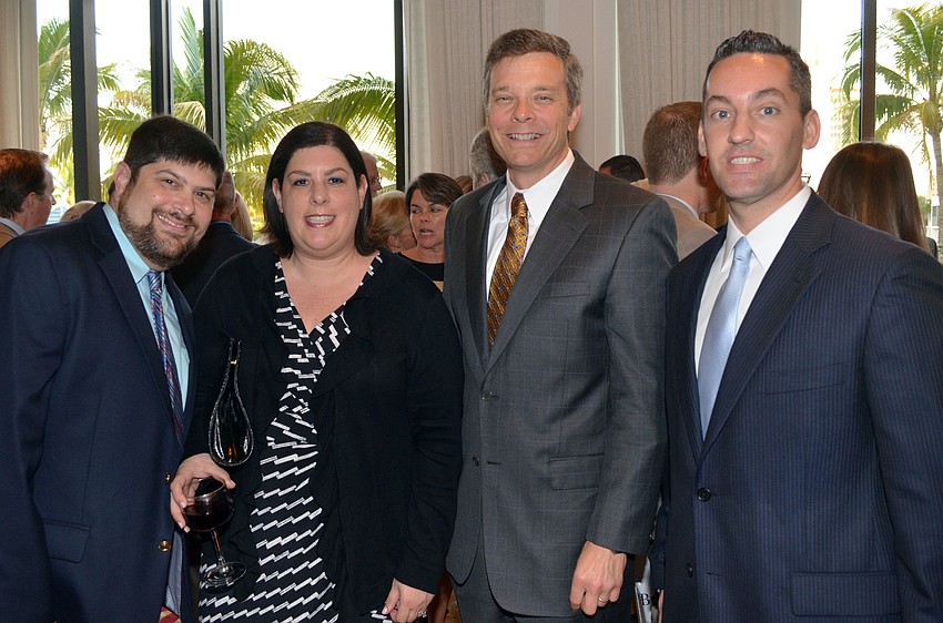 Mark and Elyse Gordon, Michael Corely and Patrick Duggan