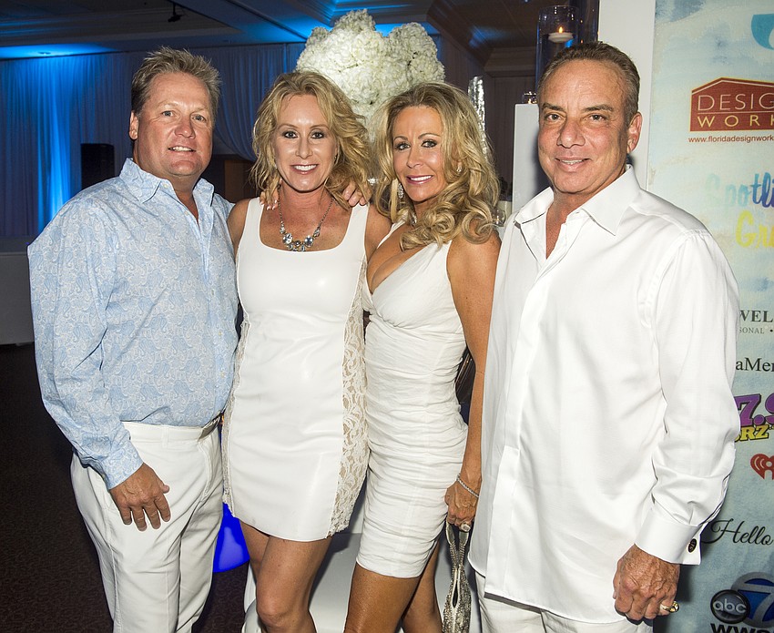 Scott and Jennifer Allen, Mary Gratehouse and Larry Greenspon