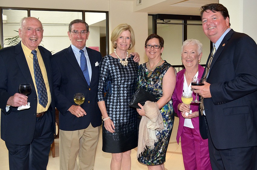 Lynn Horne, John and Kitty Cranor, Amanda Horne, Ann Horne and Ralph Schmedloch