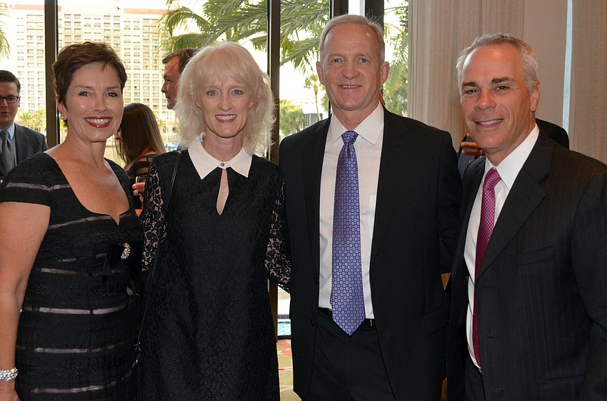 Holly Logan, Mitzie and Kenny Henson and Jay Logan