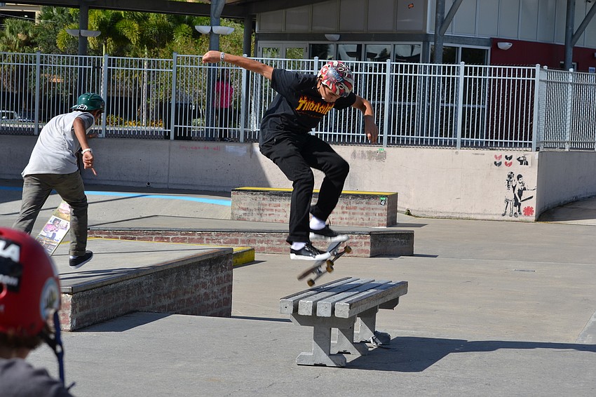 Tyler Hunger placed 3rd in the Street Jam competition.