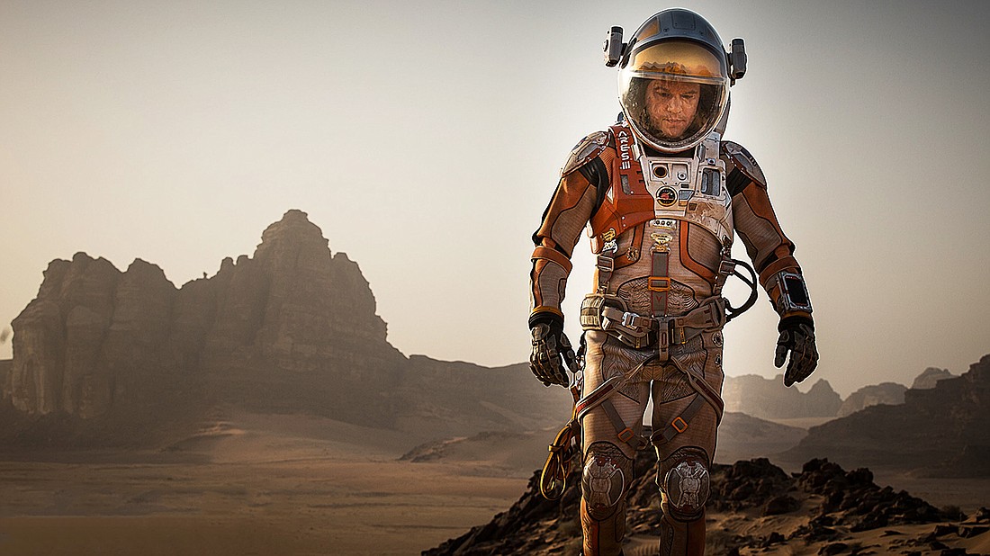 Matt Damon in 'The Martian'
