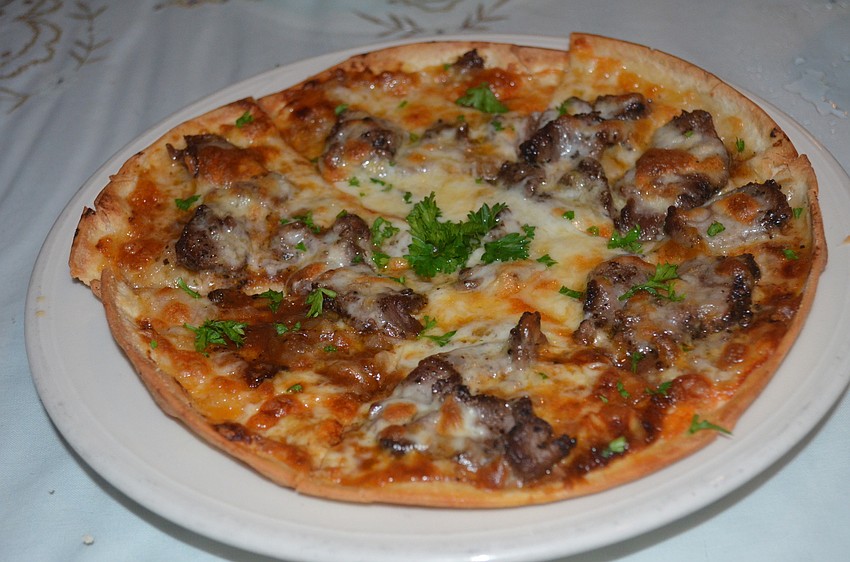 Euphema Haye Loft’s Famous Pepper Steak Pizza