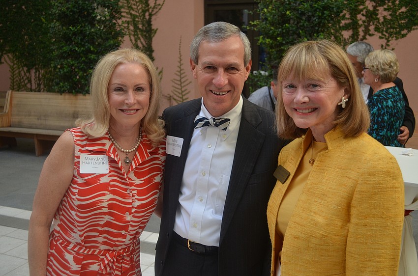 Mary Jane and Mike Hartenstine and Patricia Lombard