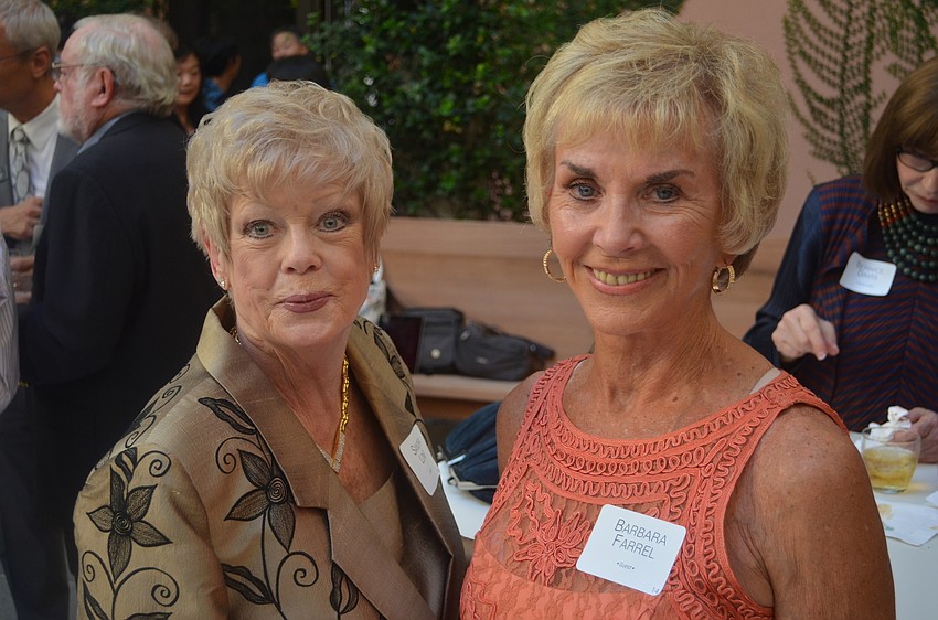 Sandra Long and Barbara Farrel
