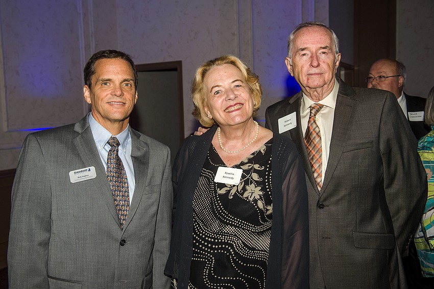 Rick Hughes with Rowina and Robert Kennedy