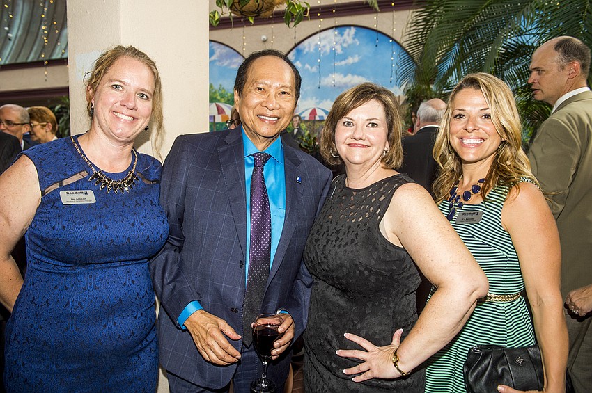 Lou Ann Linn, Fred Lopez, Morgan Gerhardt and C.J. Bannister