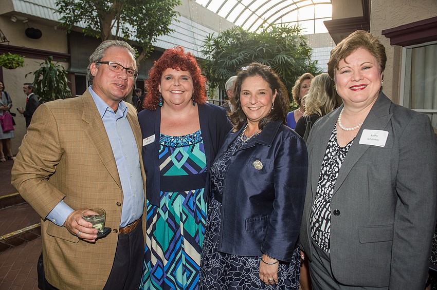 John Vita, Jodi Allen, Lauren Corriveau and Kathy Schermer